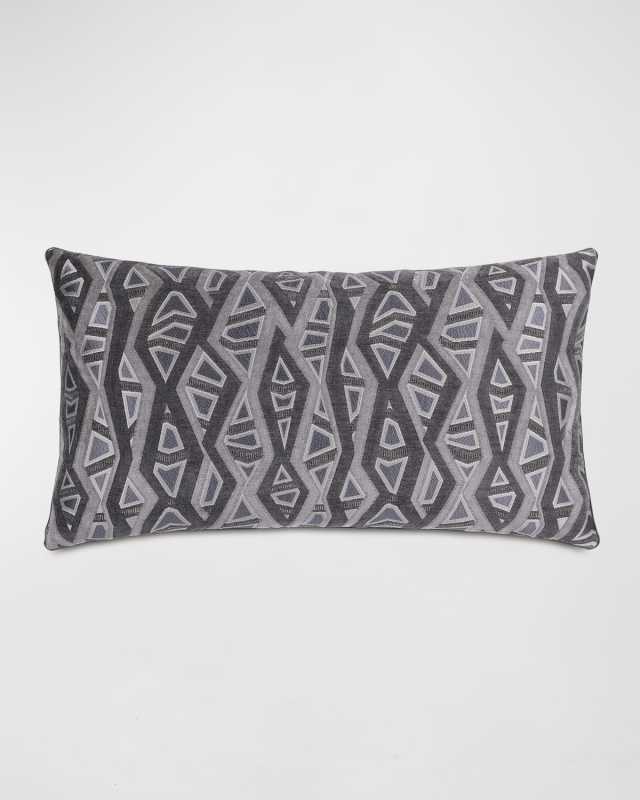 Noah Geometric Sham, 21" x 37"