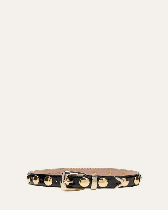Benny Studded Leather Belt