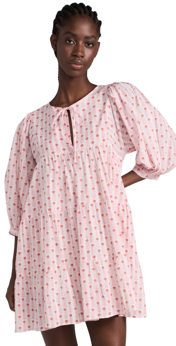 Marea Cisco Dress White Multi