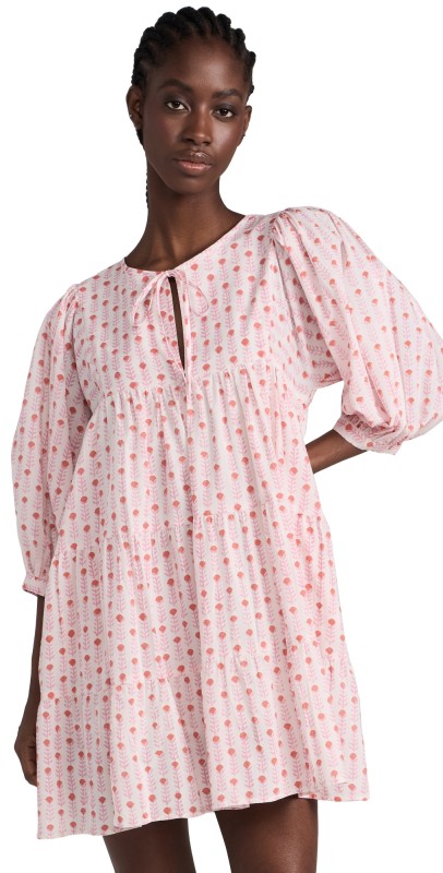 Marea Cisco Dress White Multi