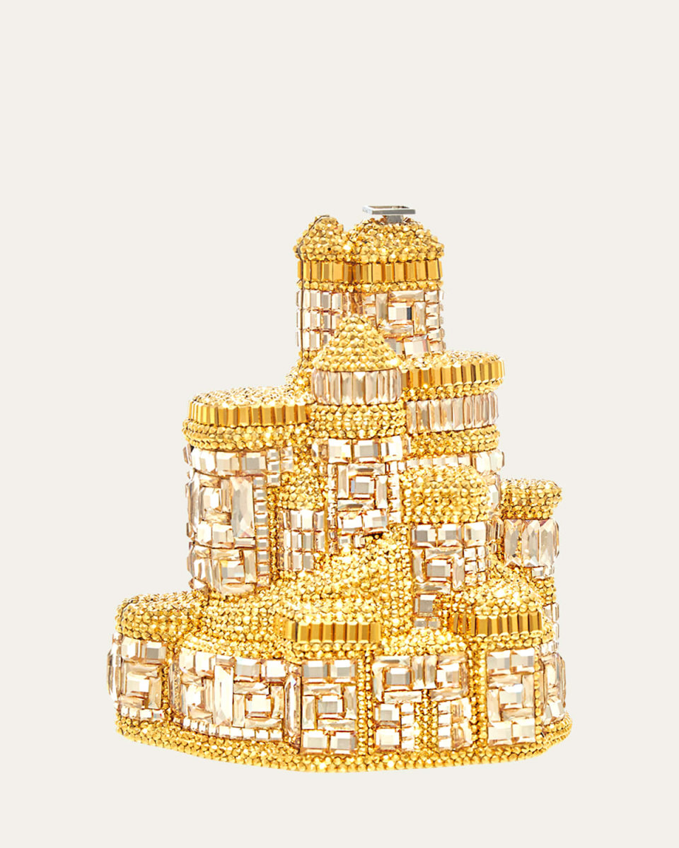 Fairy Tale Castle Crystal Clutch Bag