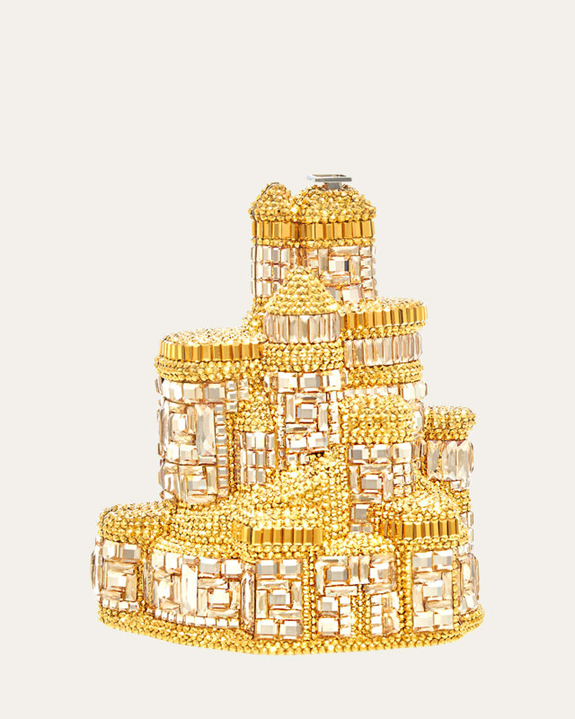 Fairy Tale Castle Crystal Clutch Bag