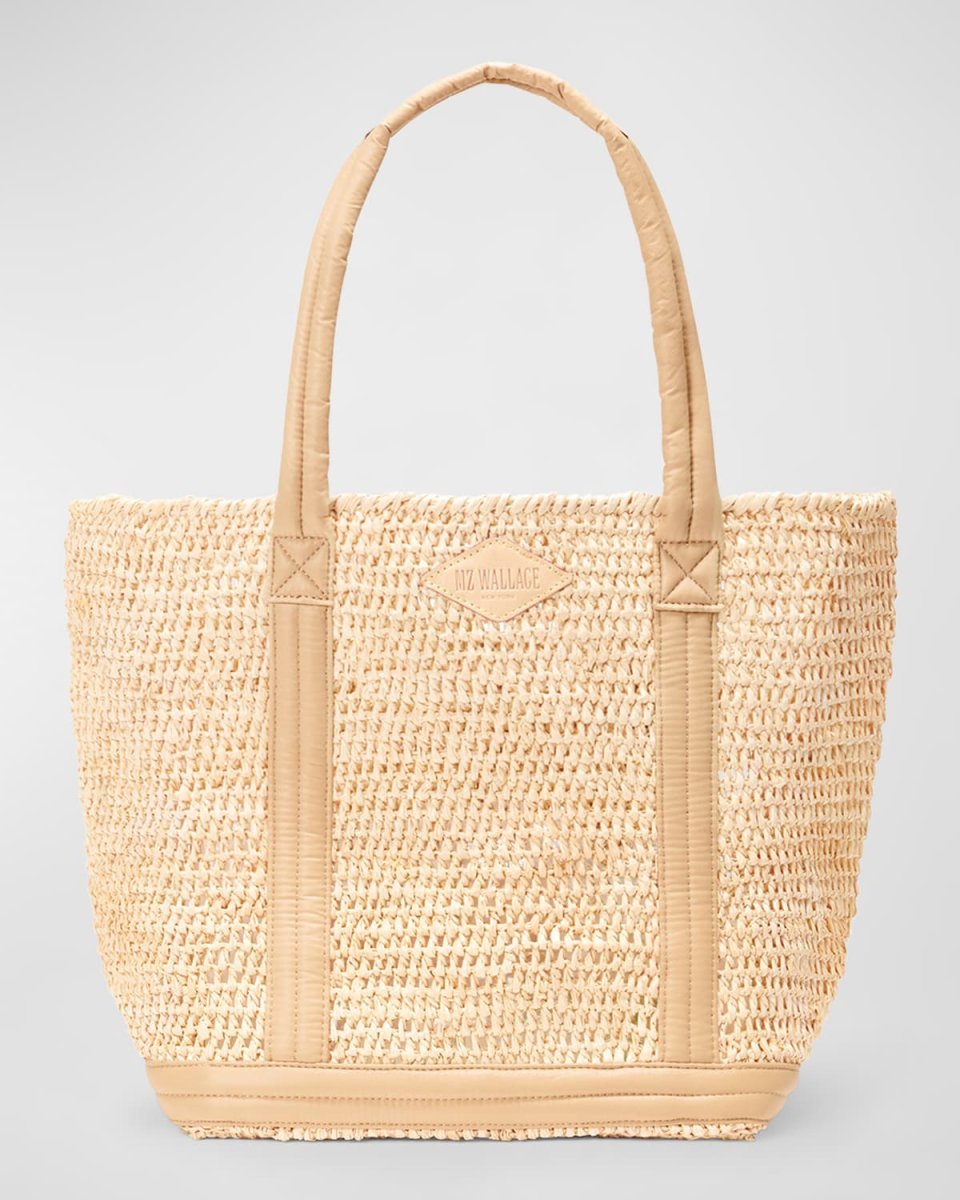 Medium Raffia Tote Bag