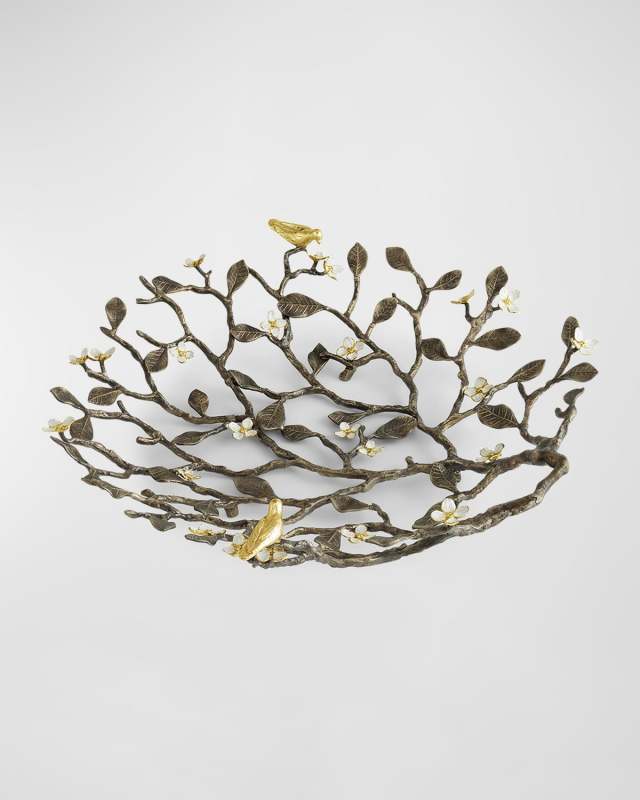 Lovebirds Centerpiece Bowl