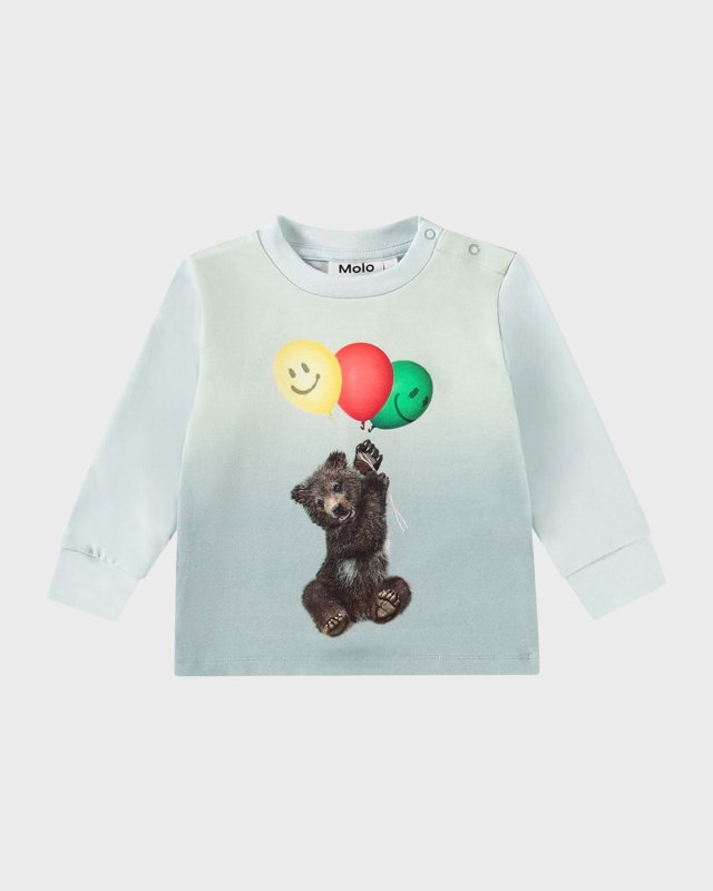 Boy's Eloy Bear Graphic Sweatshirt, Size 6M-