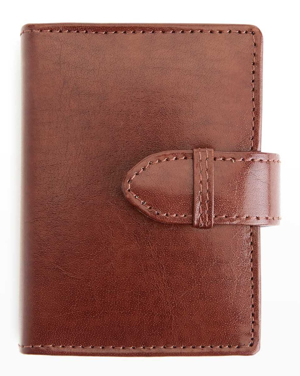 Personalized Leather Playing Card Set Holder