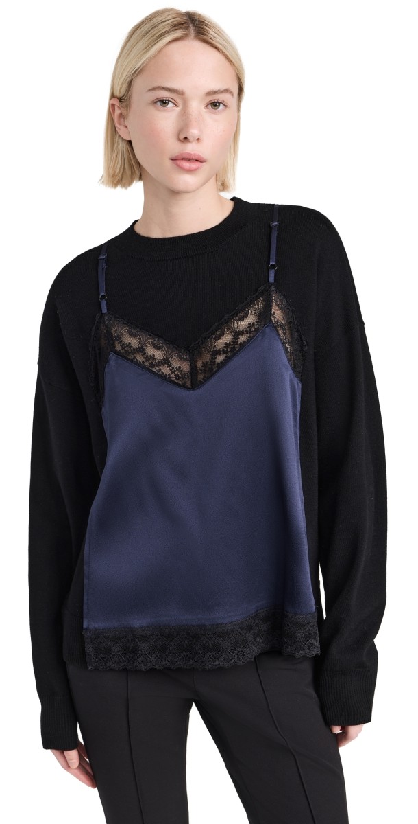 Monse Cami Detailweater Black/Midnight