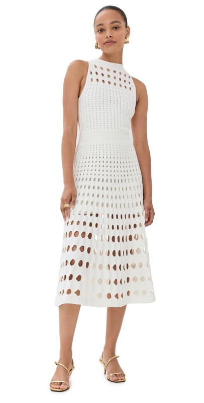 SIMKHAI Nash Dress Ivory
