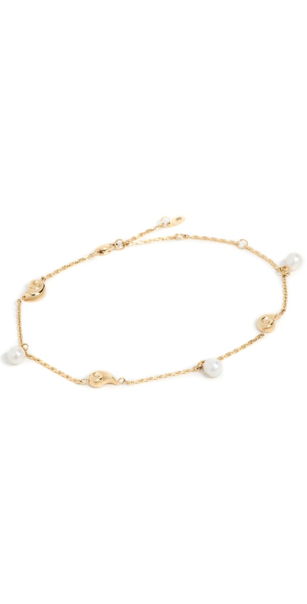 Jenny Bird Lucille Anklet Gold