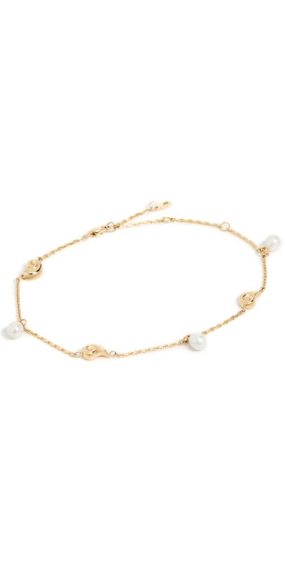 Jenny Bird Lucille Anklet Gold