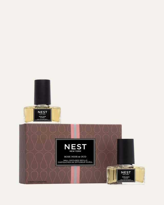 Rose Noir & Oud Wall Diffuser Refill Duo