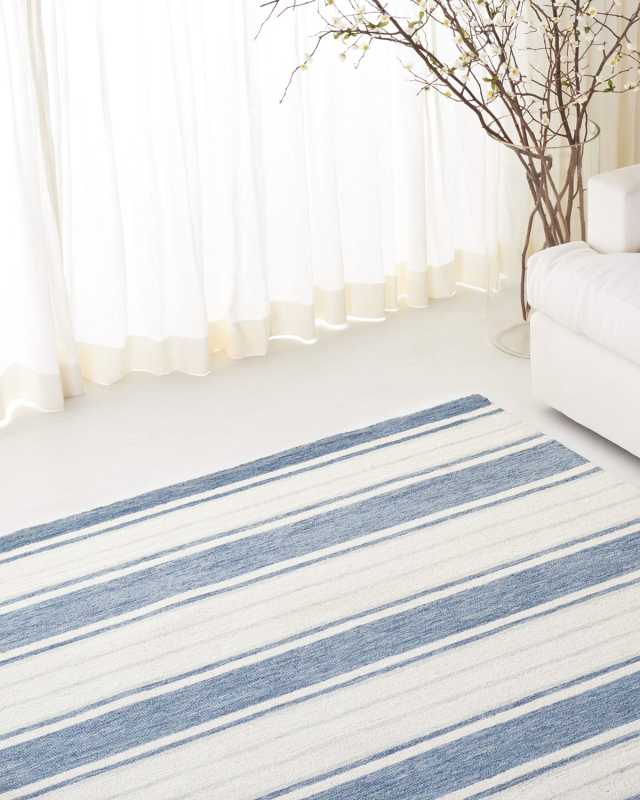 Ballast Stripe Hand-Tufted Rug, 5' x 8'