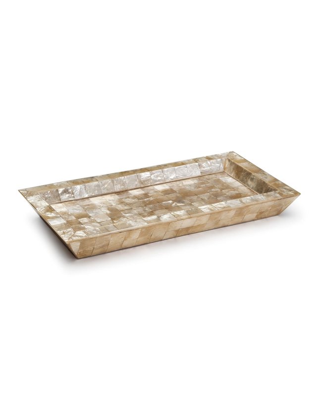 Capiz Champagne Tray