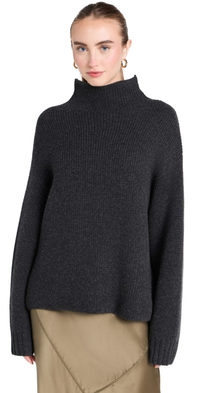 Le Kasha Kurobe Cashmere Sweater Charcoal