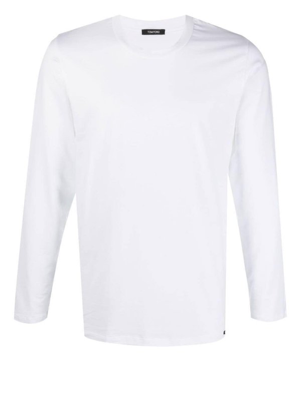 logo-patch detail long-sleeved T-shirt
