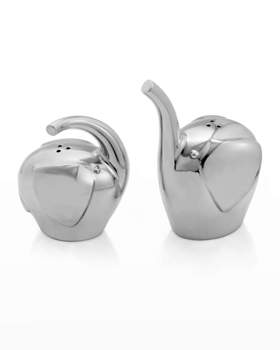 Savanna Elephant Salt & Pepper Shakers