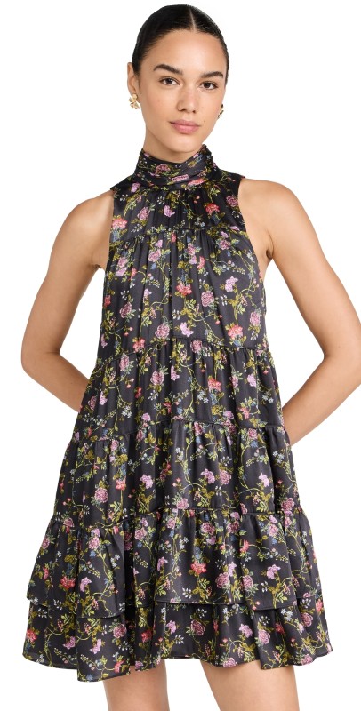 Cinq à Sept Giselle Dress Black Multi