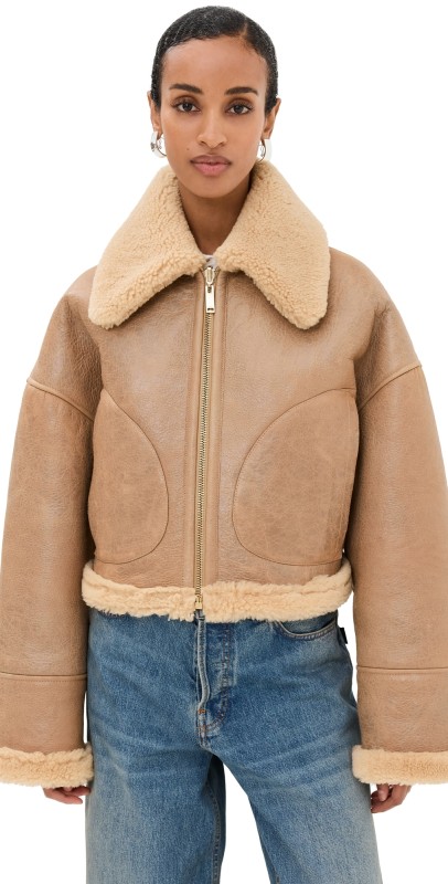 HALFBOY Short Aviator Reversible Camel