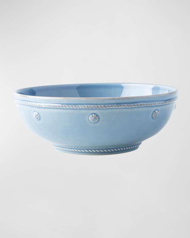 Berry & Thread Chambray Coupe Bowl