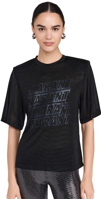 Isabel Marant Étoile Freya Tee Black