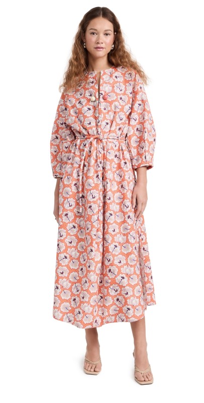 Nackiye Bosphor Kaftan Dress Turkish Carnation