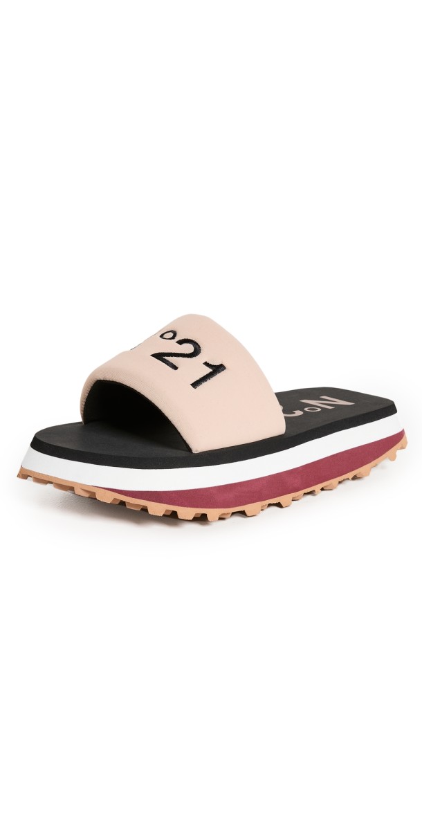 No. 21 Platform Slides Apricot