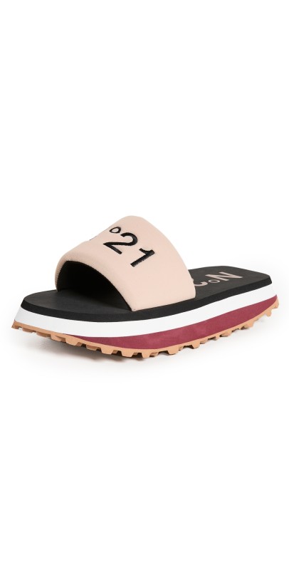 No. 21 Platform Slides Apricot