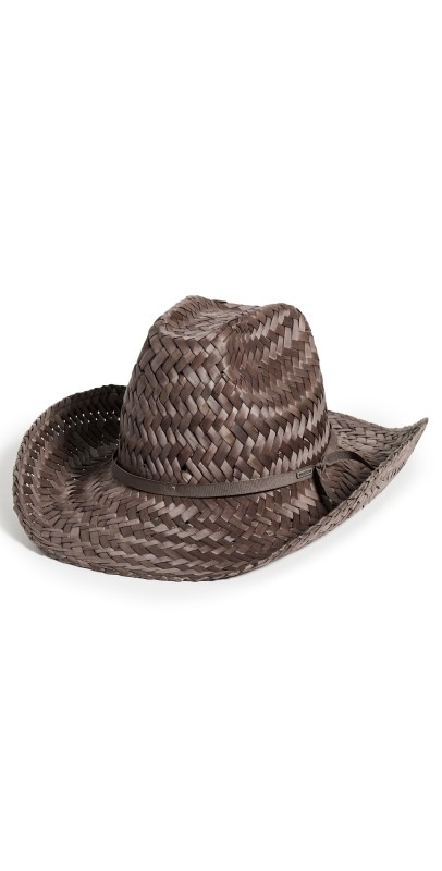 Brixton Houston Straw Cowboy Hat Toffee