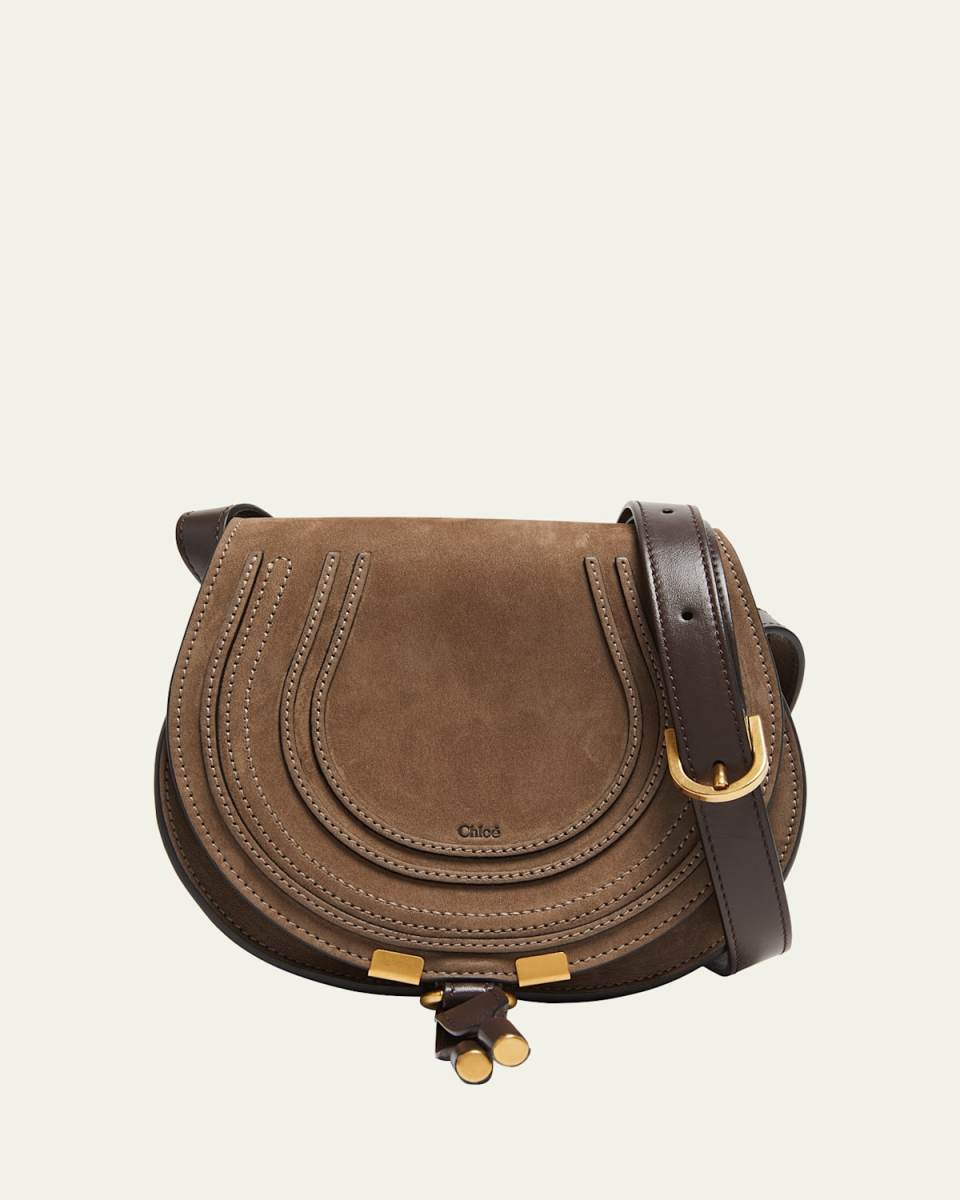Marcie Small Crossbody Bag in Nubuck Calfskin