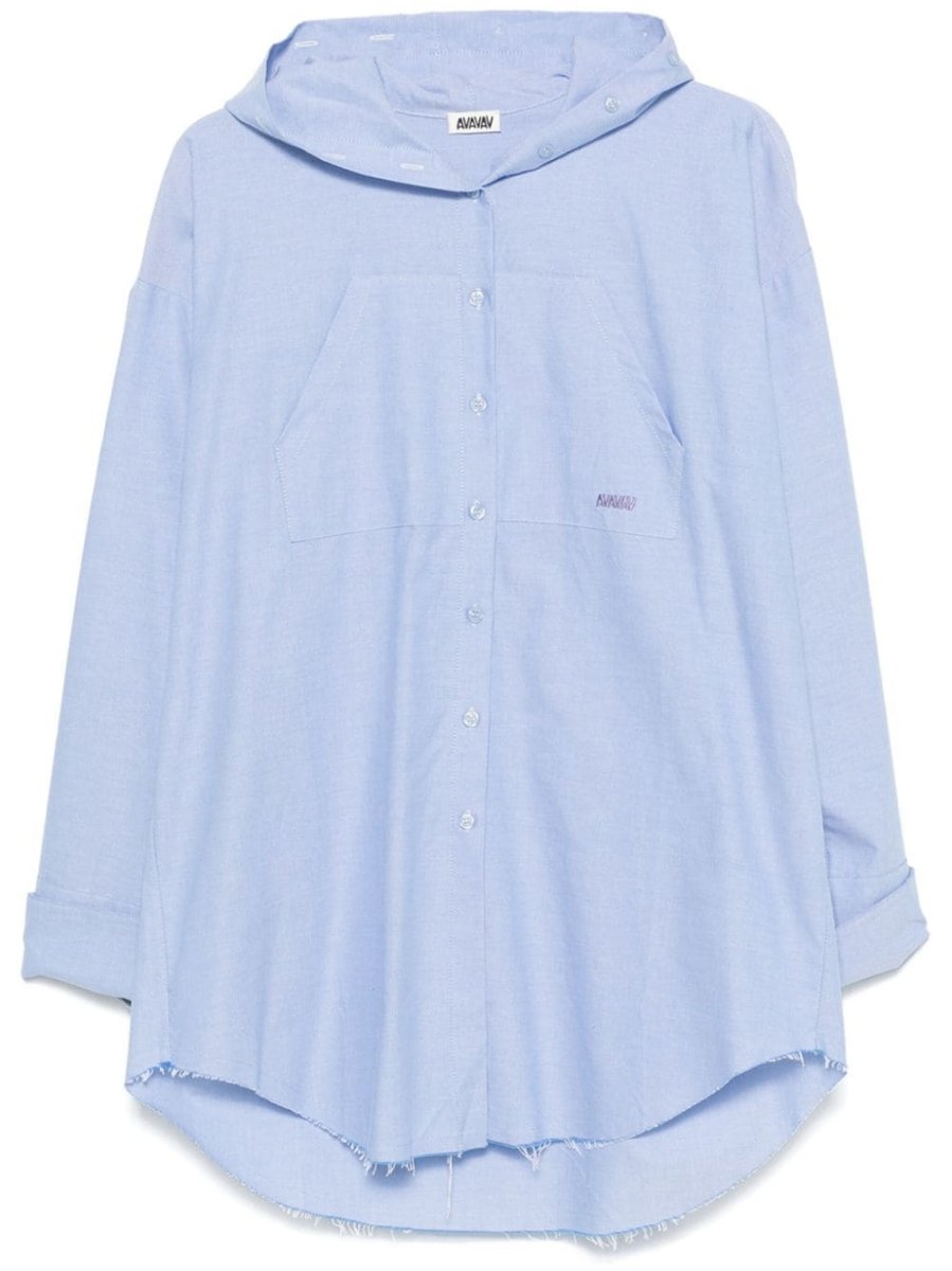 hooded shirt