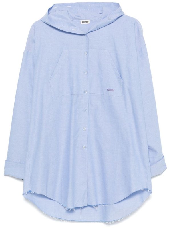 hooded shirt