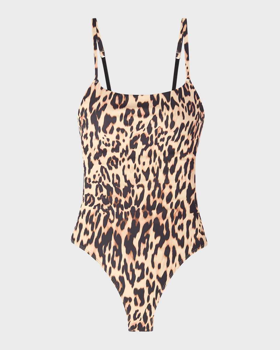 Dreamsculpt Leopard-Print One-Piece Swimsuit