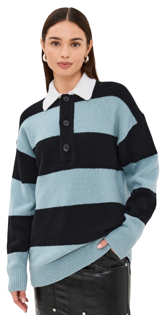 A. L.C. Mason Sweater Zenith Blue/Black