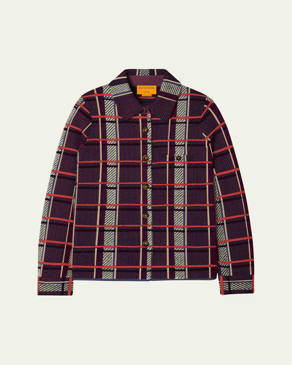 Dylan Plaid Cashmere Shirt