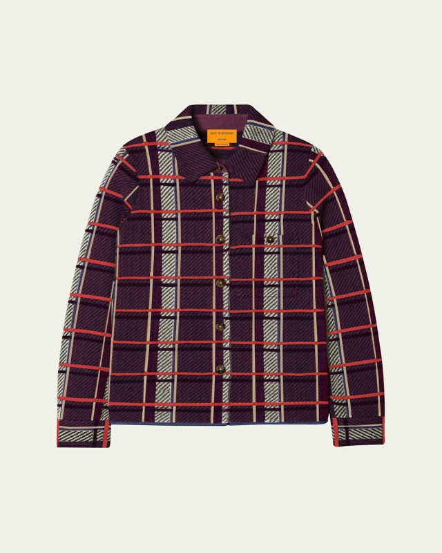Dylan Plaid Cashmere Shirt