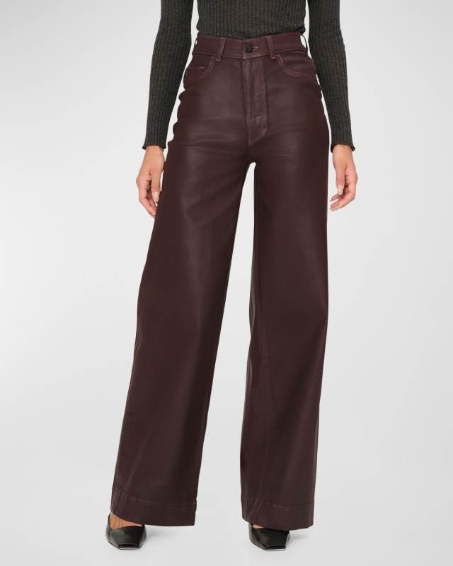 Hepburn Wide-Leg High-Rise Jeans