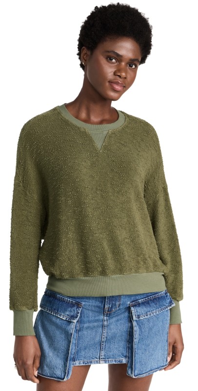 ASKK NY Oversized Sweatshirt Army