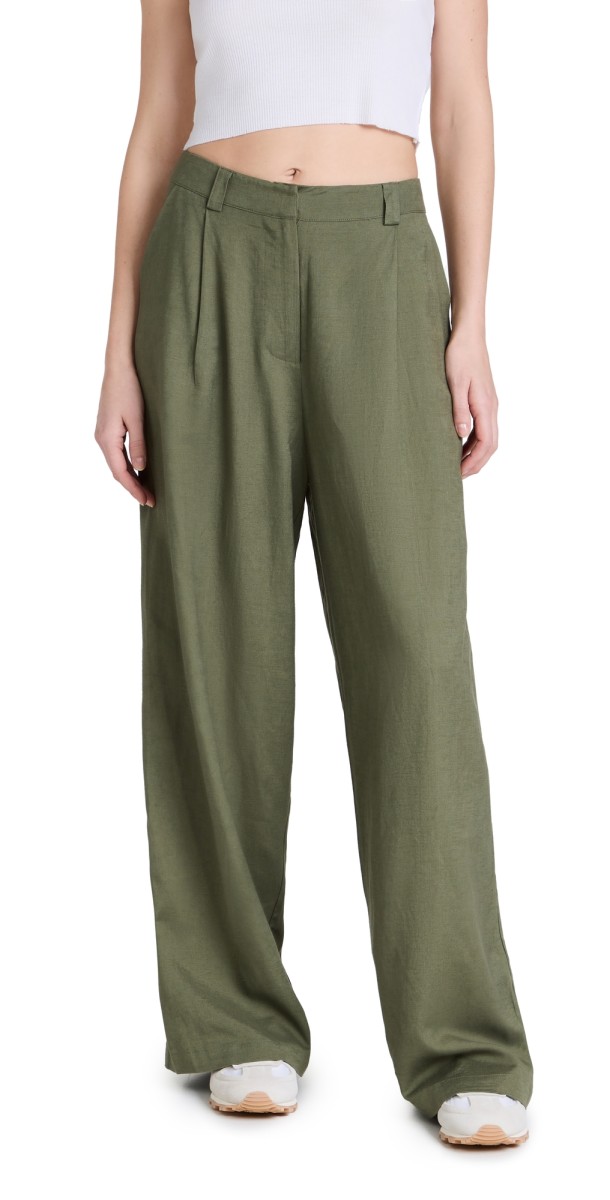 Lioness La Quinta Pants Khaki