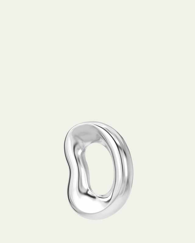 Sterling Silver Shima Earring, Single