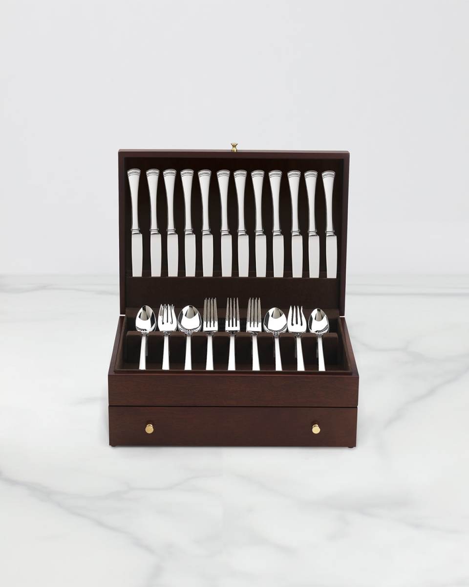 Mahogany Flatware Chest