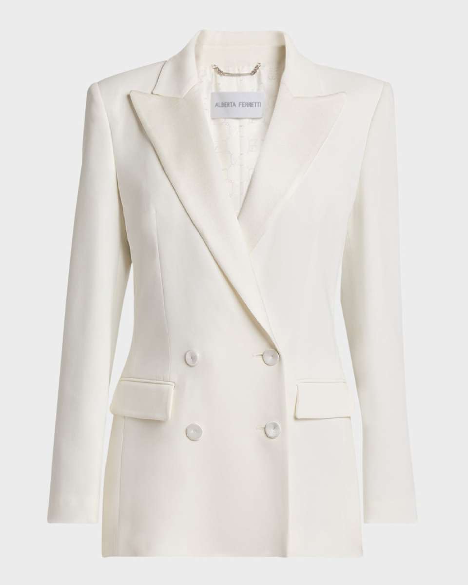 Double-Breasted Blazer Jacket