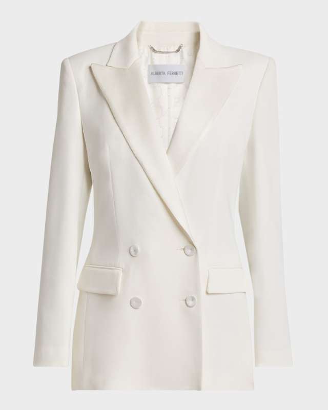 Double-Breasted Blazer Jacket