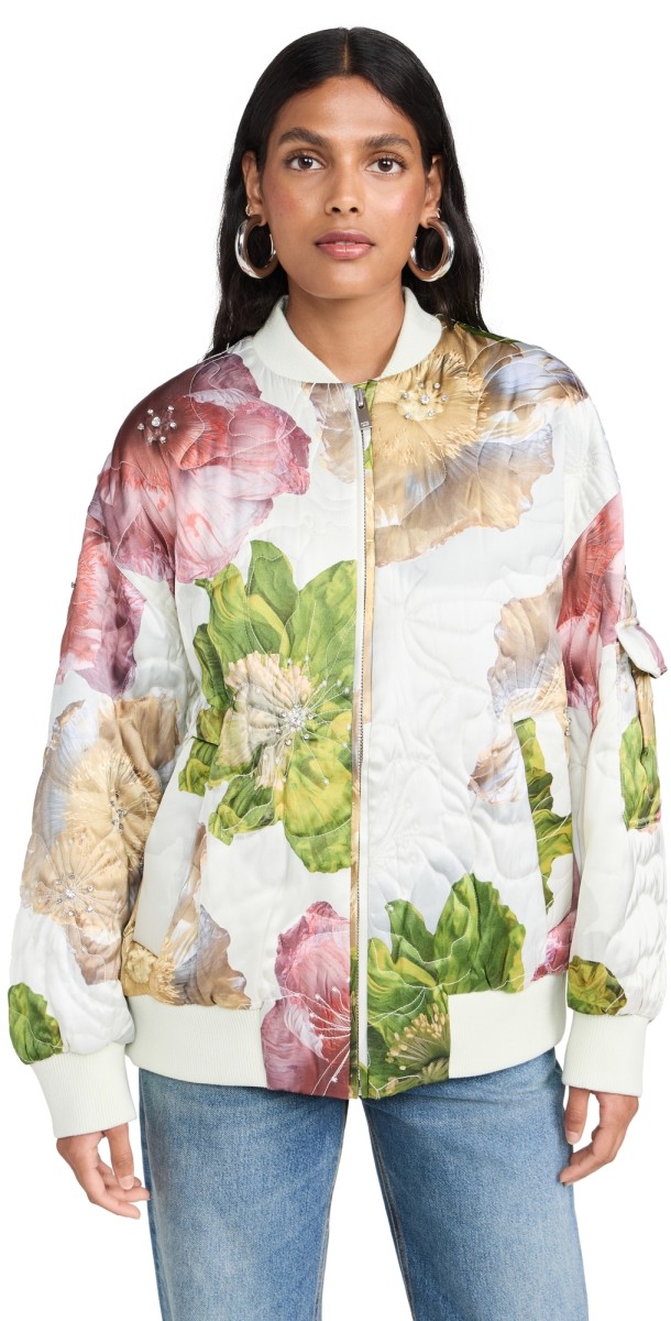 Stine Goya Norea Jacket Poppies Bloom