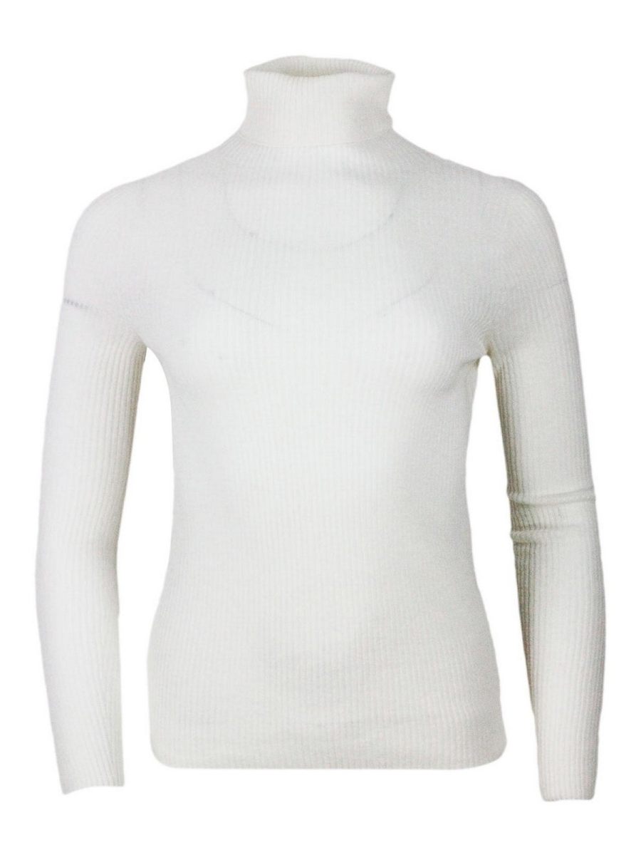 Fabiana Filippi Pull Col Rond - Blanc