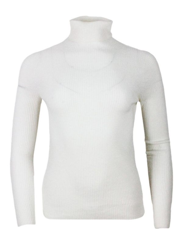 Fabiana Filippi Pull Col Rond - Blanc