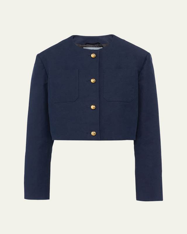 Tricotina Cropped Jacket