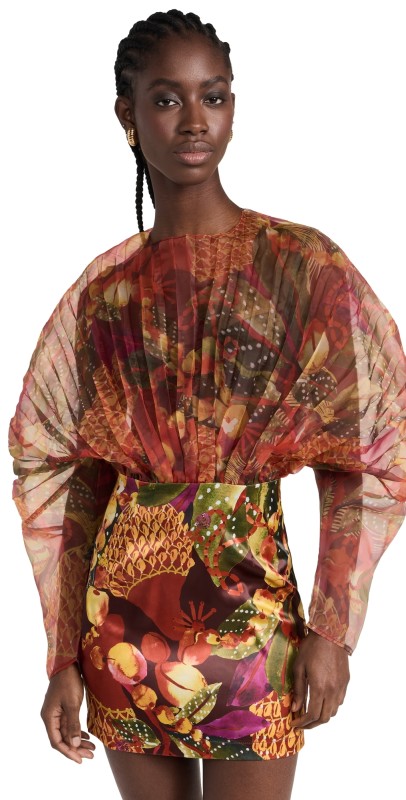 Andrea Iyamah Odi Dress Kola Print