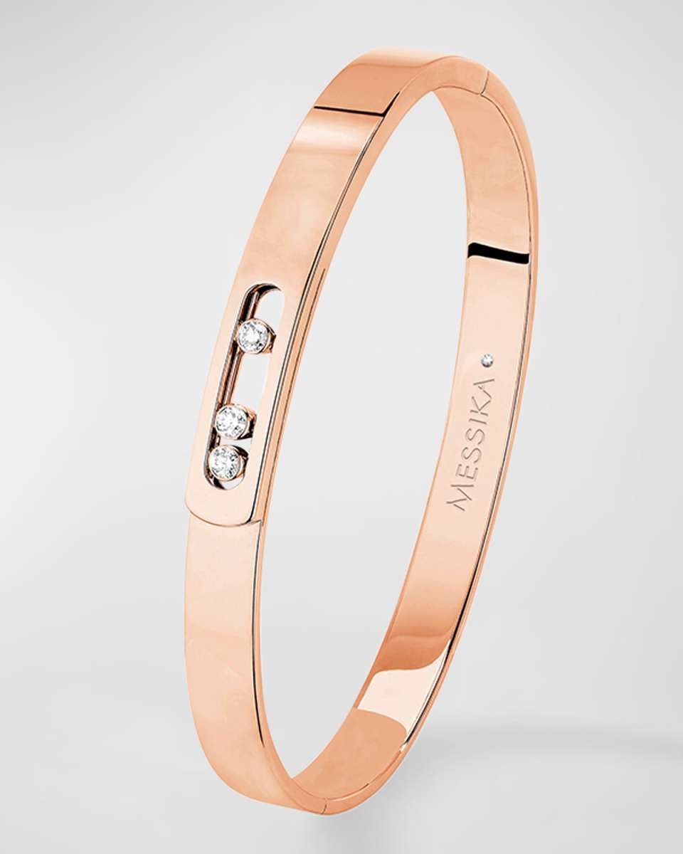 Move Noa 18K Rose Gold Bangle Bracelet