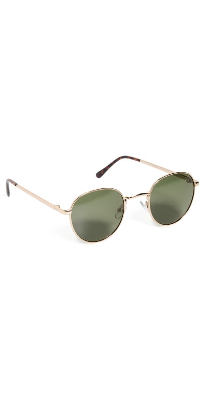 AIRE Rising Sunglasses Gold/Khaki Mono Polarised