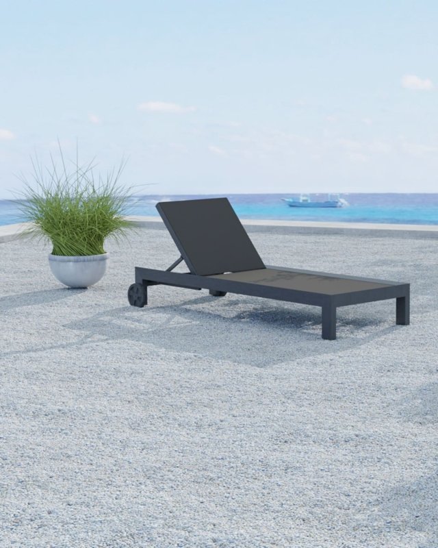 Redondo Adjustable Sling Chaise